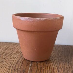 Vintage terracotta clay pot made in Italy 11